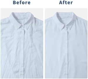 HOMETOP Professional Handheld Steamer, Garment Steamer Iron for Clothes, 1300W 40s Rapid Heat Up Fabric Wrinkle Remover, Portable Steamer Iron for Home and Travel (Blue) - Image 8