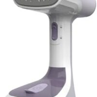 BLACK+DECKER Easy Store Pro Foldable Steamer, GS0311-0PD, 45-Second Heat Up, Extra Long Power Cord & Lint Remover Attachment, Powerful Steam Performance for Clothes, Drapes & Upholstery