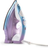 BLACK+DECKER Moonstone Iron, IR2323-1AD, Ceramic Infused Soleplate & Anti-Drip Function with Auto Clean and Auto Shut-off, 50% Smoother Glide for Fabric Wrinkles
