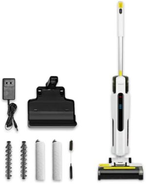 SWEEPBIRD C2 Cordless Wet Dry Vacuum Cleaner, Mop Vacuum Combo Cleaner for Hard Floor & Carpet, Self-Cleaning, Long Runtime, Lightweight, Great for Sticky Messes and Pet Hair