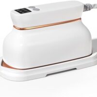 Travel Steamer, 1300W 15S Heat Up Portable Steamer for Clothes, 180°Rotatable, 3 Steam Modes, Wet and dry Steamer Iron for Travel College Dorm Home Essentials, Anti-heat Glove included