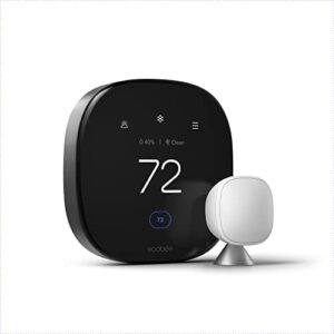 ecobee Smart Thermostat Premium with Smart Sensor and Air Quality Monitor - Programmable Wifi Thermostat - Works with Siri, Alexa, Google Assistant - Image 13