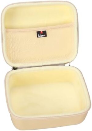 Mchoi Hard Storage Case Fits for Tenhitoys Travel Steamer Iron Electric Steam Ironing Machine for Clothes (Beige) - Image 3