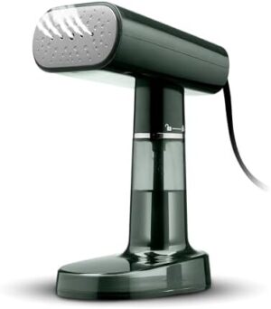 Electrolux SnapSteam Steamer for Clothes - Powerful 1200W Handheld Detachable Steam Press Iron Wrinkle Remover Portable Travel Steamer for Garments, Fabrics & Curtains, Green