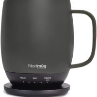 Nextmug - Temperature-Controlled, Self-Heating Coffee Mug (Graphite - 14 oz.)