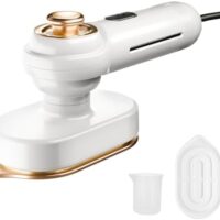 Portable Mini Travel Steamer Iron for Clothes - Fast Heating, Wrinkle-Removing, Ideal for Business Trips, Vacation, Quick Touch-Ups, Suitable For Travelers, Business Professionals(white)