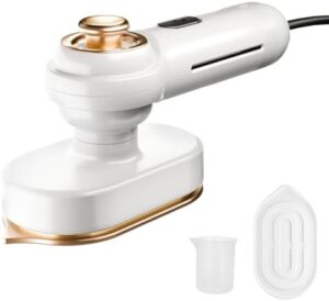 Portable Mini Travel Steamer Iron for Clothes - Fast Heating, Wrinkle-Removing, Ideal for Business Trips, Vacation, Quick Touch-Ups, Suitable For Travelers, Business Professionals(white)