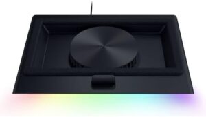 Razer Laptop Cooling Pad: Adaptive Smart - Intelligent Fan Control - Airtight Pressure Chamber - Fits Most Laptops & Macbooks 14” to 18" - Preset & Custom Fan Curves - 3 Port USB Type A - Chroma RGB - Image 11