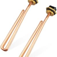 HE 55220 Water Heater Element, Fit for Eco Smart ECO POU 6 ECO 8 ECO 11 Tankless Electric Water Heater, Water Heating Element 5.5KW 220V or 6KW 240V, Screw-in 2Packs