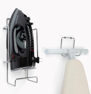 Jerdon Hotel Iron with Retractable Cord - Mid-Size, Black Clothing Iron - Dual Auto Shut-Off - 7-Foot Retractable Cord - 1200 Watts - J913B - Image 2