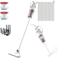 Stick Corded Handheld Vacuum Cleaner 26ft Cord Electric Broom for Pet Hair Hardwood Floor Cat Litter Cleaning