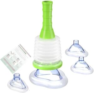 Choking Rescue Device for Kids and Adults, Anti Choking Device, Portable Airway Suction Device (Vacuum Power Body Fluid Suction Apparatus Device)