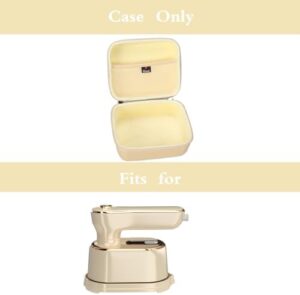 Mchoi Hard Storage Case Fits for Tenhitoys Travel Steamer Iron Electric Steam Ironing Machine for Clothes (Beige) - Image 7