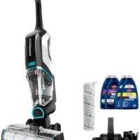 Bissell CrossWave Cordless Max Vacuum Mop All in One Wet and Dry Vac Combo Hard Floor Cleaner and Area Rugs, Cordless Mop, Pack-in Formulas Included, 2554A
