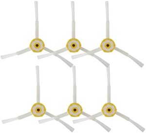 6Pcs Side Brushes Replacement Part Fit for Roomba 500/600/700 Series Vacuum Cleaner for Home Cleaning Floor Care Accessories