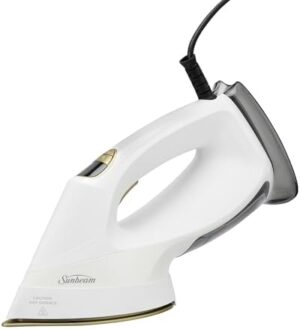 Sunbeam EliteSteam 1700W Digital Steamer & Iron – Stainless Steel Soleplate, 200ml Water Tank, Variable Steam, Quick 20s Heat-Up, 3-Year Limited Warranty – Ideal for Wrinkles & Upholstery