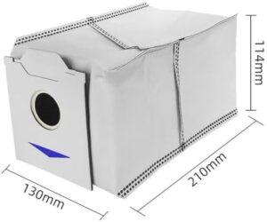 Dust Bags For X2 / T30S / T30S AI Care / T30S PRO Robot Vacuum and Mop, Large Capacity Disposable Replacement Bags(10 PACK) - Image 2