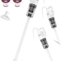 Corded Stick Vacuum 14 KPa Powerful Suction 2 in 1 Small Handheld Vacuum Cleaner with Washable Filter Lightweight for Home, Car, Hard Floor, Pet Hair