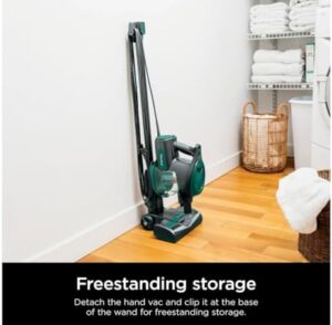 Shark Corded Stick Vacuum, Ultra-Lightweight, Swivel Steering, Powerful Deep-Cleaning, Floor-to-Ceiling Versatility, Converts to a Handheld Vacuum, Carpets & Hardfloor, Green, CS110EM - Image 7