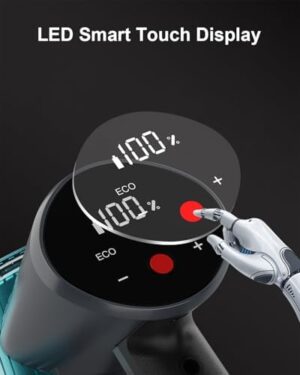 Cordless Vacuum Cleaner, 23KPA Powerful Suction, 35 Mins Runtime Vacuum Cleaners for Home, Stick Vacuum Self-Standing, Wall Mount Charging, 3 Mode Handheld Vacuum for Pet Hair/Carpet/Floor - Image 5