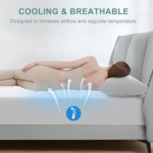 Premium 100% Waterproof Mattress Protector,Cooling Twin Mattress Pad Cover for College Dorm Breathable 4D Air Fabric,8-21" Extra Deep Pocket,Noiseless Vinyl-Free Washable (Beehive,Twin 39"x75") - Image 7