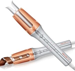 SHEGLAM Automatic Curling Iron 1 1/4 inch with 3 Temperatures Fast Heating, 2-Way Rotation, Anti-Scald, Anti-Tangle Rotating, Automatic Shut-Off for Hair Styling