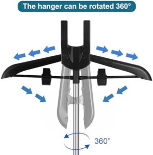 Steamer Stand for Clothes,Steamer Stand,steam Iron Stand,Garment Hanger for Steaming Clothes,Handheld Garment Steamer Rack,Garment Stand for Steaming Clothes,Steamer for Clothes with Stand - Image 6