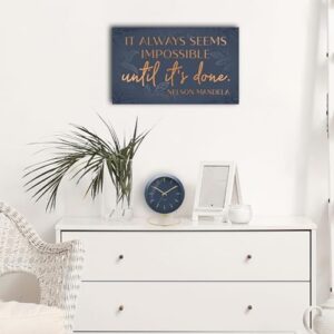 Inspirational Wall Art Canvas Poster for Bedroom, Office, Living Room - Framed Canvas - 10 x 16.5 Inch Motivational Print - Image 5