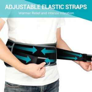 Comfytemp Cordless Heating Pad with Massager for Back Pain Relief, Portable Lower Back Massager FSA HSA Eligible Wearable, Mothers Day Gifts, Birthday Gifts for Women Men Mom Dad, 3 Heat, Auto-Off 58" - Image 6