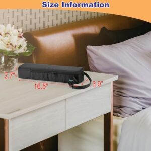 Beautyflier Portable Steamer Bag for NORI Press Travel Steam Iron, Travel Carrying Bag for Handheld Iron, Handheld Steamer Case Organizer with Hanging Buckle Strap, Fits Travel (Bag Only) - Image 3