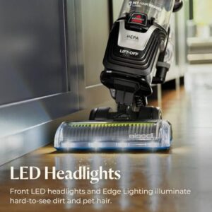 Bissell Pet Hair Eraser Turbo Lift-Off Vacuum, w/Self-Cleaning Brush Roll, HEPA Filtration, Powerful Pet Hair Pickup with TurboBrush Pivot Tool & LED-lit dusting Brush & Crevice Tool, 3774F - Image 5