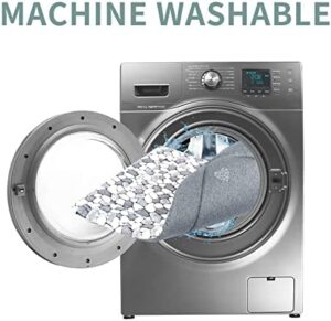 VANKEAN Dog Crate Pad Bed Mat Reversible (Warm & Cool), Soft Pet Sleeping Mat Dog Bed for Crate Suitable for Small to XX-Large Dogs and Cats, Machine Washable Crate Beds, Grey Stone Pattern - Image 6