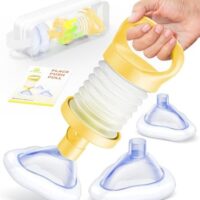 Life-Saving Choking Rescue Device, FSA/HSA Eligible Anti Choking Device, Portable Airway Suction for Adults, Kids, Seniors, Infants, Home Car Travel Emergency