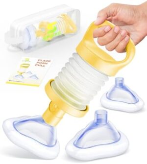 Life-Saving Choking Rescue Device, FSA/HSA Eligible Anti Choking Device, Portable Airway Suction for Adults, Kids, Seniors, Infants, Home Car Travel Emergency