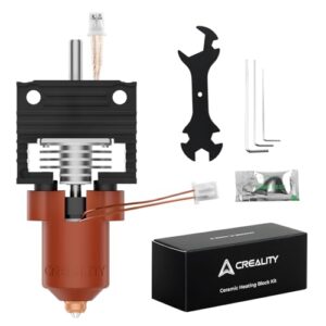 Creality Official K1/K1 Max/K1C Hotend Upgrades Kit,Ceramic Heating Block Ki with Unicorn Quick Swap Nozzle, Support 300°C High Temperature and 600mm/s High-Speed for K1 Series 3D Printer