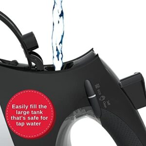 SINGER SteamCraft Plus 2.0 Steam Iron (1800W) | Steamer with Stainless Steel Plate, OnPoint Precision Tip, Vertical Steam, Auto Shutoff & 300ml Tank Capacity - Black - Image 8