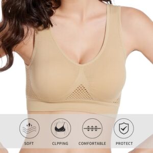 GYQMBT Breathable Cool Liftup Air Bras,2024 New Breathable Sports Bras for Women Plus Size,Comfortable Sports Bra - Image 5