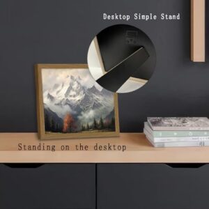 XMMPOT Wildflower Canvas Wall Art: Framed Wall Art for Living Room- Vintage Nature Botanical Bathroom Wall Decor Prints 12"x15" - Image 7