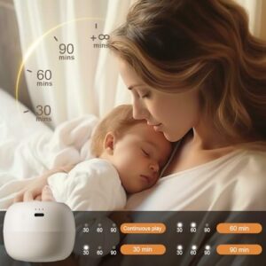 Portable White Noise Sound Machine | 16 Soothing Sounds | Timer | Memory Function | Noise Canceling for Sleep Aid & Office Privacy | Travel | Registry Gift | Sleep Soother for Baby Kids Adults - Image 5