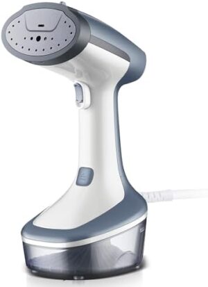 YIKA Steamer for Clothes, 2 Modes Steam Iron Garment & Fabric Wrinkle Remover, 30-Second Fast Heat Up, 300ml Detachable Water Tank, 25 Minutes Continuous Steam for Home, Office and Travel