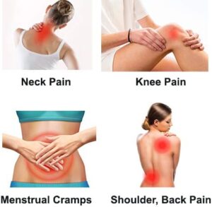 KOYA Naturals Heating Pad Microwavable - Cherry Pit/Stone/Seed Pillow Heat Pack for Neck, Muscles, Joints, Stomach Pain, Menstrual Cramps - Warm Compress Neck Wrap - Moist Heat Therapy (Henna Red) - Image 6