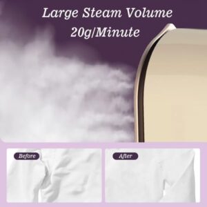 1000w Portable Mini Travel Steamer for Clothes: hand held steamer travel size handheld mini steam iron for clothing dress shirt plancha a de vapor para ropa portatil small compact ironing machine - Image 5