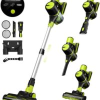 UNINELL HOME Cordless Vacuum Cleaner, 45Kpa 55 Mins Vacuum Cleaners for Home, Vacuum Cleaner Self-Standing, Anti-Tangle Stick Vacuum, Lightweight, Wall Mount Charging Vacuum for Pet Hair,Carpet,Floor