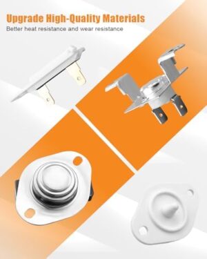 MED7230HW0 Dryer Heating Element Kit Compatible With Maytag Whirlpool MED5630HC1 MED5630HC2 MED5630HC0 MED5630HW1 MED5630HW0 MED5630HW2 MED3500FW1 MEDB765FW0 MEDB835DW4 MEDB855DC4 MEDB855DW4 - Image 4