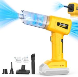 Cordless Mini Handheld Vacuum Cleaner for DeWalt 20V Battery, 23KPa Handheld Electric Power Vacuum Cleaner, Portable for Hardwood Floor Carpet Pet Hair Car Office(No Battery)