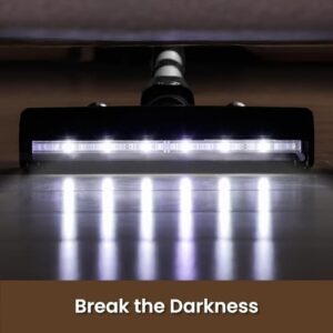 Gevi Cordless Stick Vacuum Cleaner, Vacuum Cleaners for Home with Crevice Tool and Dust Brush, Ultra Lightweight, Up to 45mins Battery Runtime, Quick Clean-Up for Hard Floors, Carpets and Upholstery - Image 3