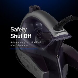 Panasonic Dry and Steam Iron with Alumite Soleplate, Fabric Temperature Dial and Safety Auto Shut Off – 1700 Watt Multi Directional Iron – NI-W950A, Purple - Image 7