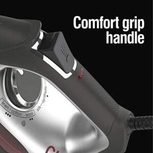 CHI Steam 2-in-1 Steam Iron and Vertical Garment Steamer with Targeted SteamShot for Clothes with Titanium Infused Soleplate, 1200 Watts, 10’ Cord (13108), Medium - Image 5