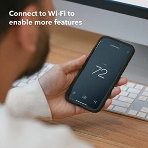 ecobee Smart Thermostat Premium with Smart Sensor and Air Quality Monitor - Programmable Wifi Thermostat - Works with Siri, Alexa, Google Assistant - Image 11