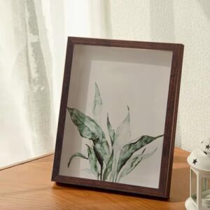 LONGKING Framed Art, Botanical Wall Art Decor, Green Plant Picture Frame Collage Set for Home, Living Room Decoration, Bathroom (4 Pack, 10x8) - Image 6